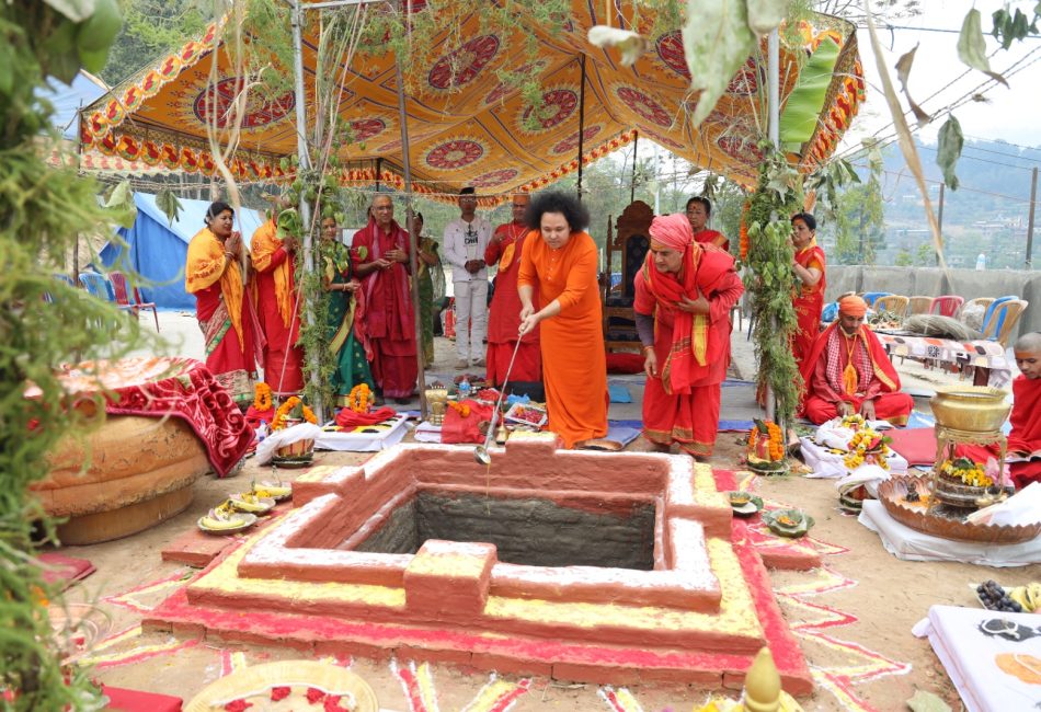 Inauguration of Ganpati temple, 2024 (1)